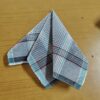 black kerchief folded